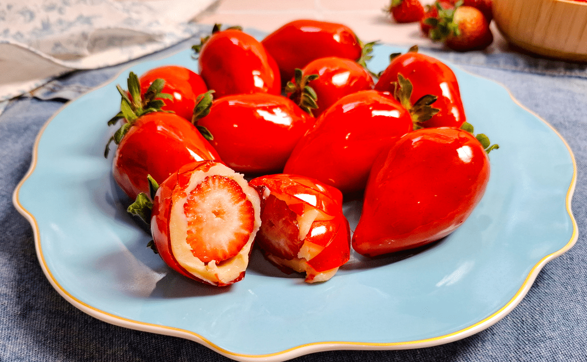 Fresa del Amor: Receta