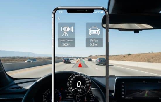 Aplicación para detectar radares y evitar multas de tráfico