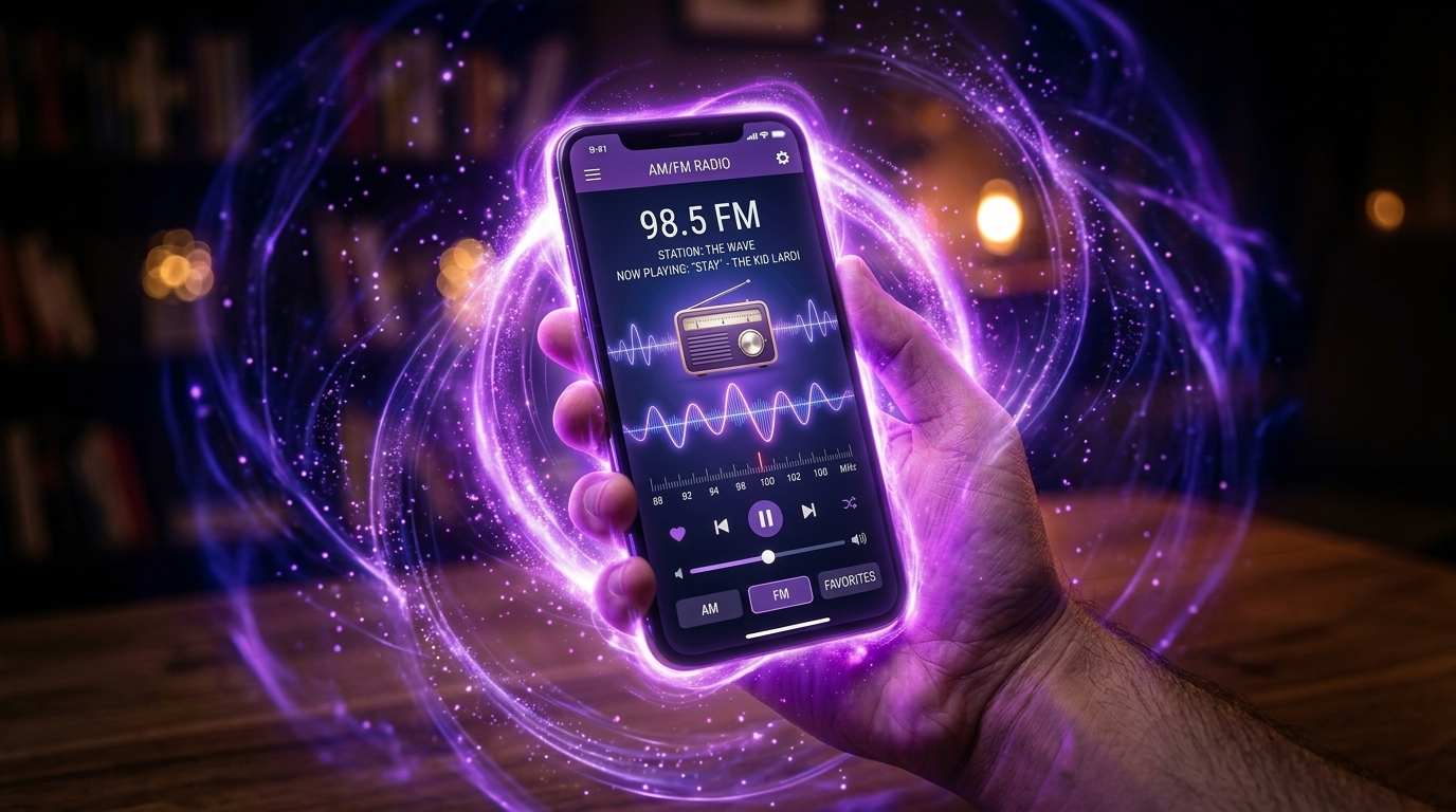 Aplicación para Escuchar Radio AM/FM en Línea