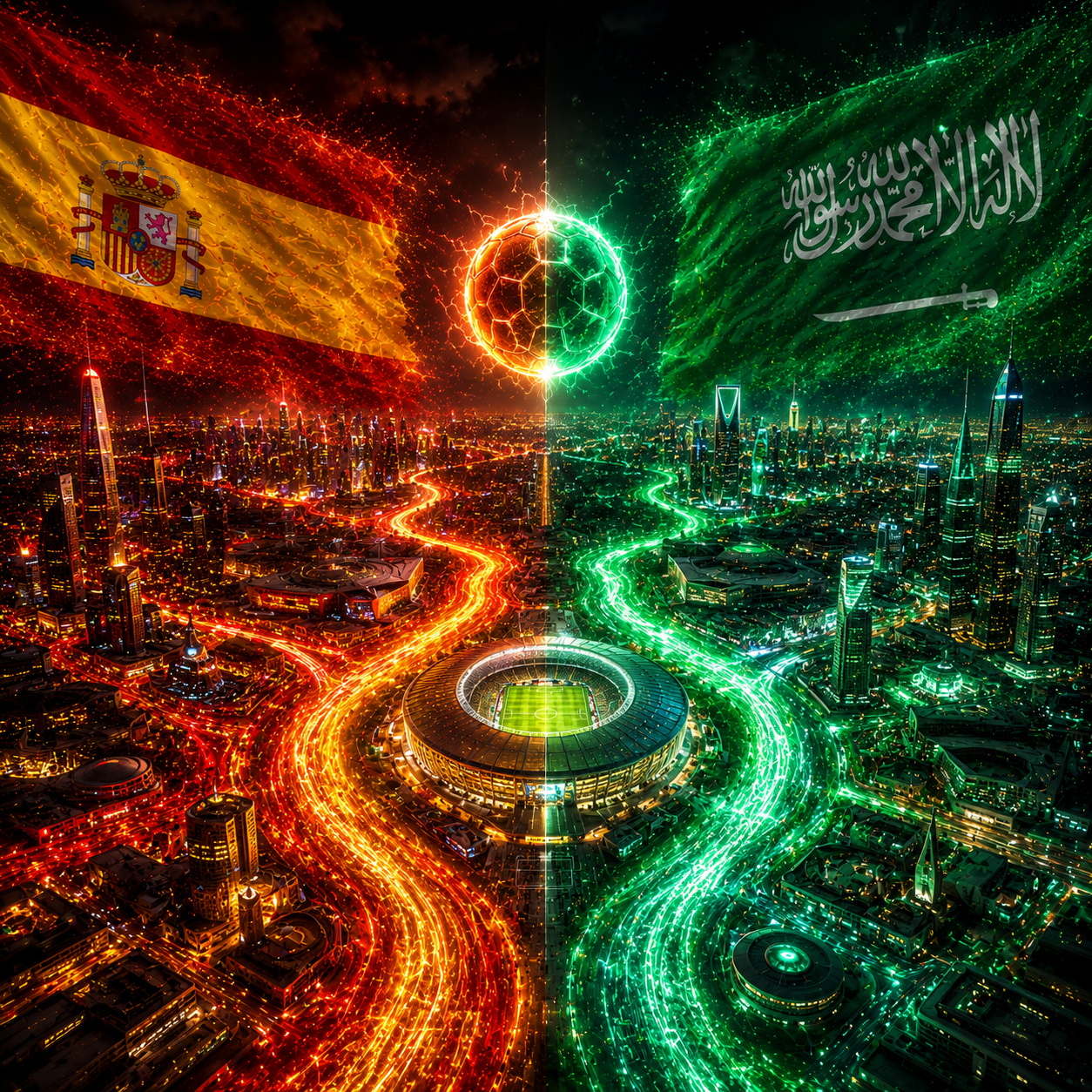 Aplicación para Ver España vs Arabia Saudita