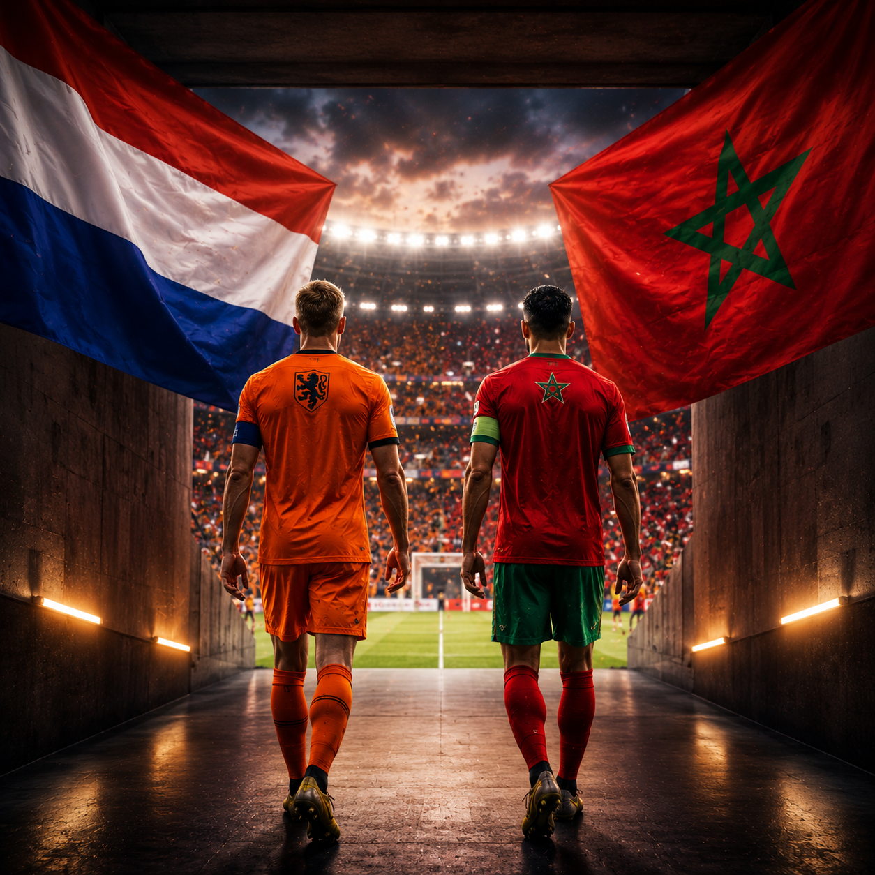 Ver Países Bajos vs Marruecos en tu App Favorita