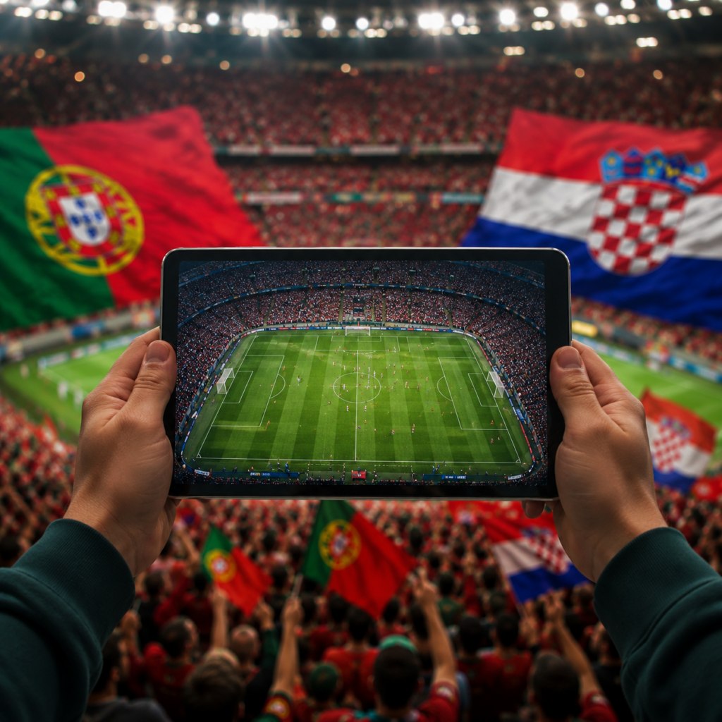 App para Ver el Partido Portugal vs Croacia