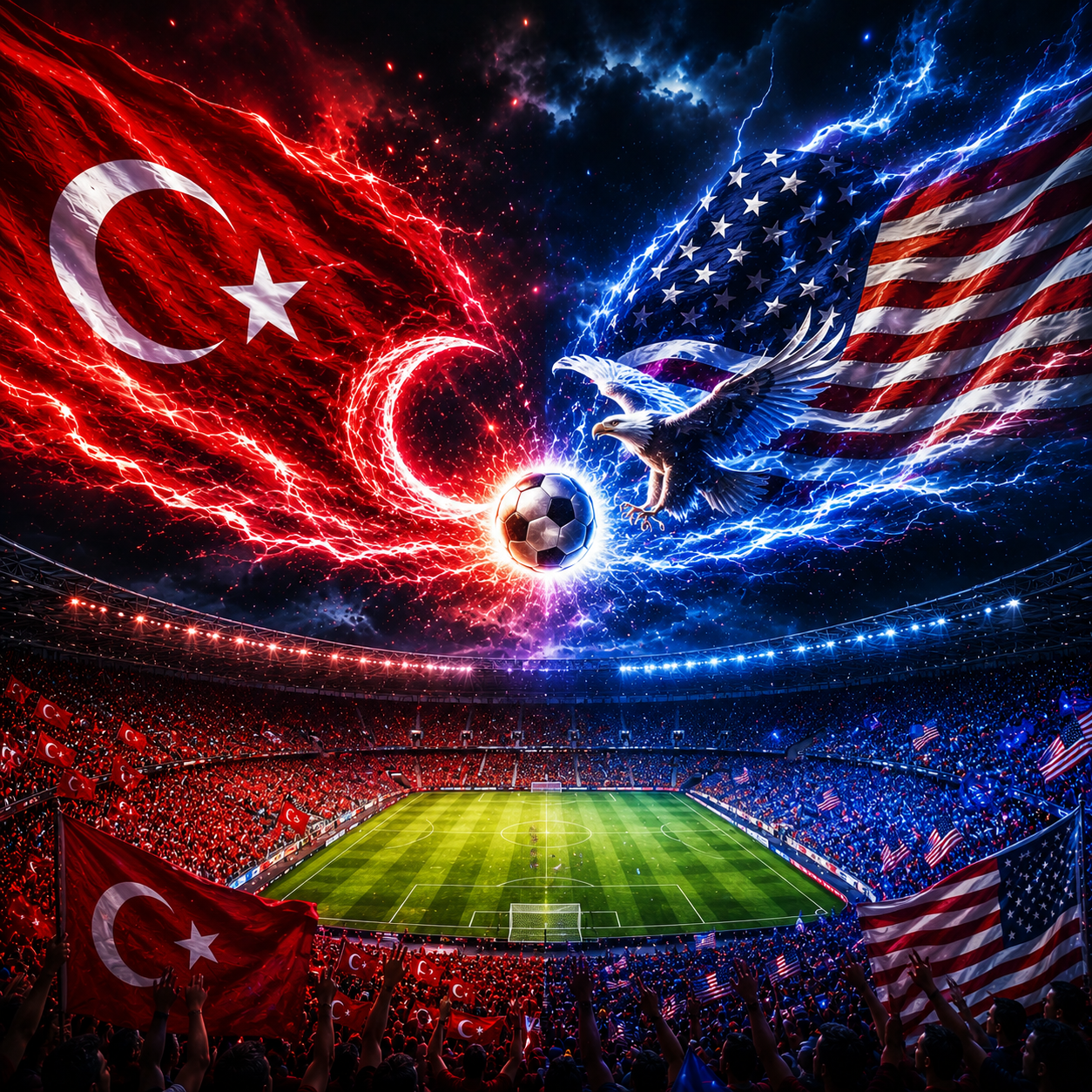 Aplicación para Ver Turquía vs Estados Unidos