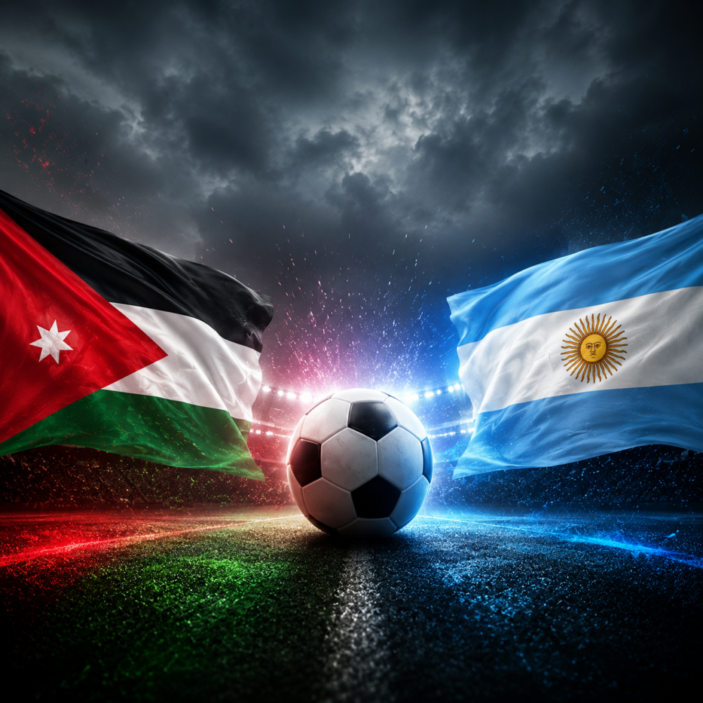 App para Ver el Partido Jordania vs Argentina