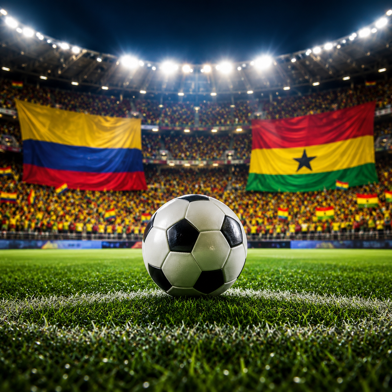 Ver en vivo: Colombia vs Ghana en tu móvil hoy