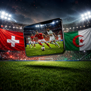 Aplicación para Ver Suiza vs Argelia en Vivo