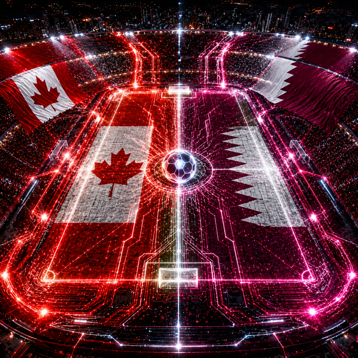 Aplicación para Ver Canadá vs Catar en Vivo