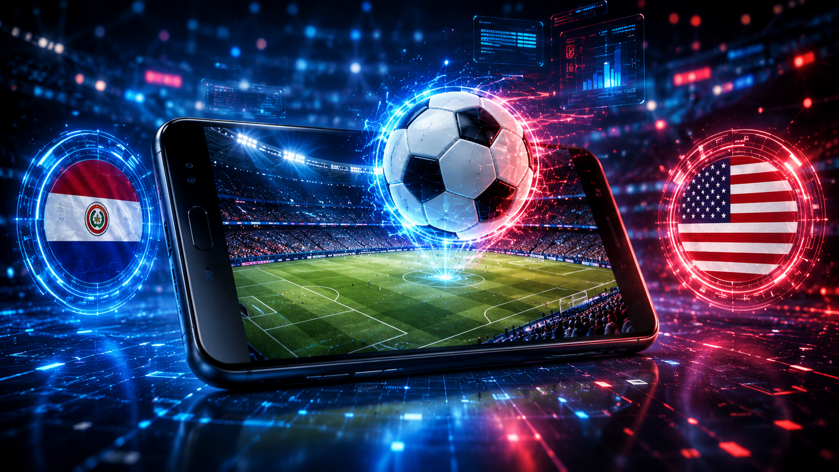 Aplicación para Ver EUA vs Paraguay Mundial 2026