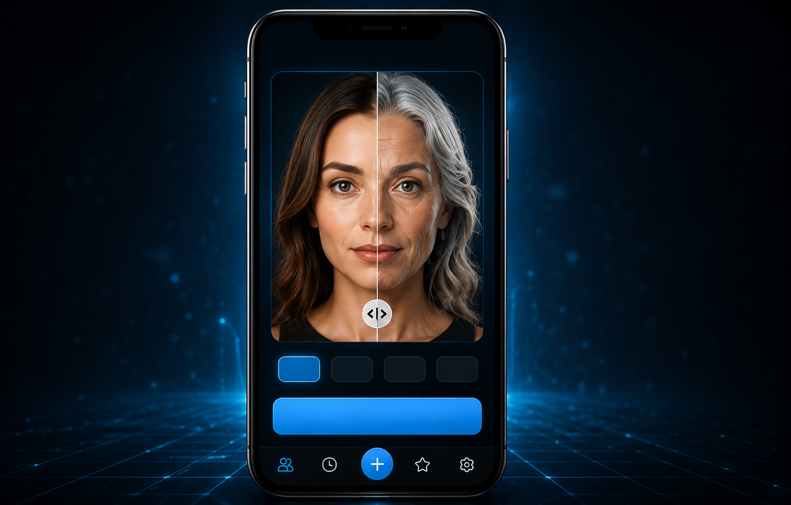 Futuro de tu rostro: app con IA avanzada
