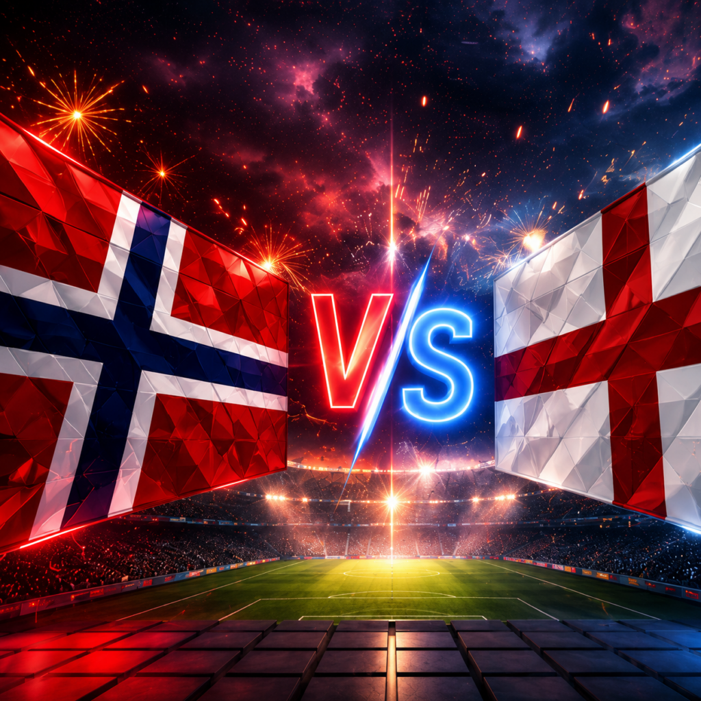 Ver el partido Noruega vs Inglaterra en vivo hoy