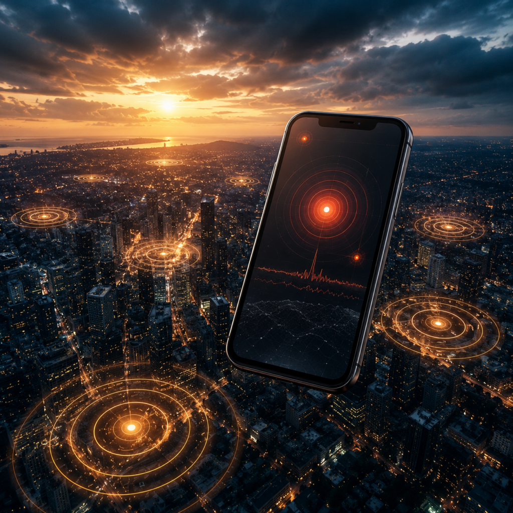 App móvil para detectar terremotos en tiempo real