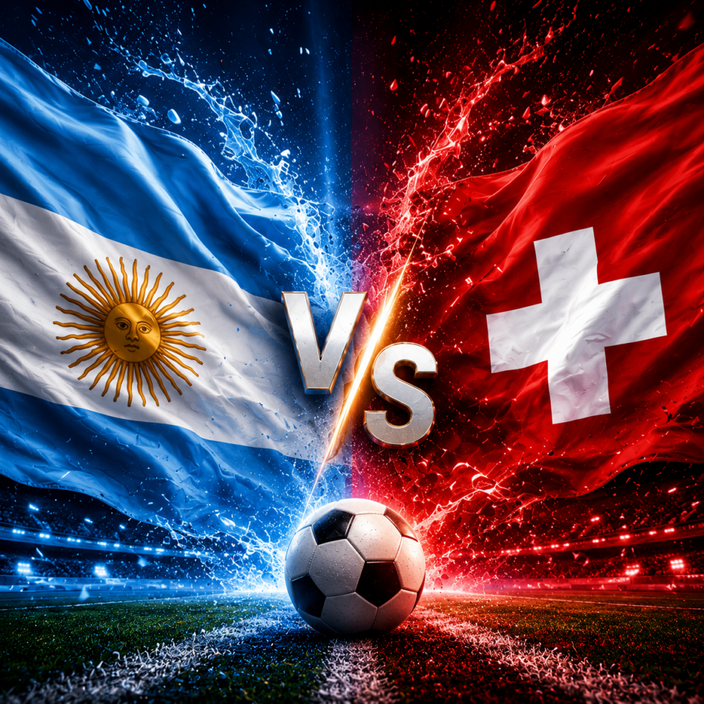 Ver el partido Argentina vs Suiza en tu móvil