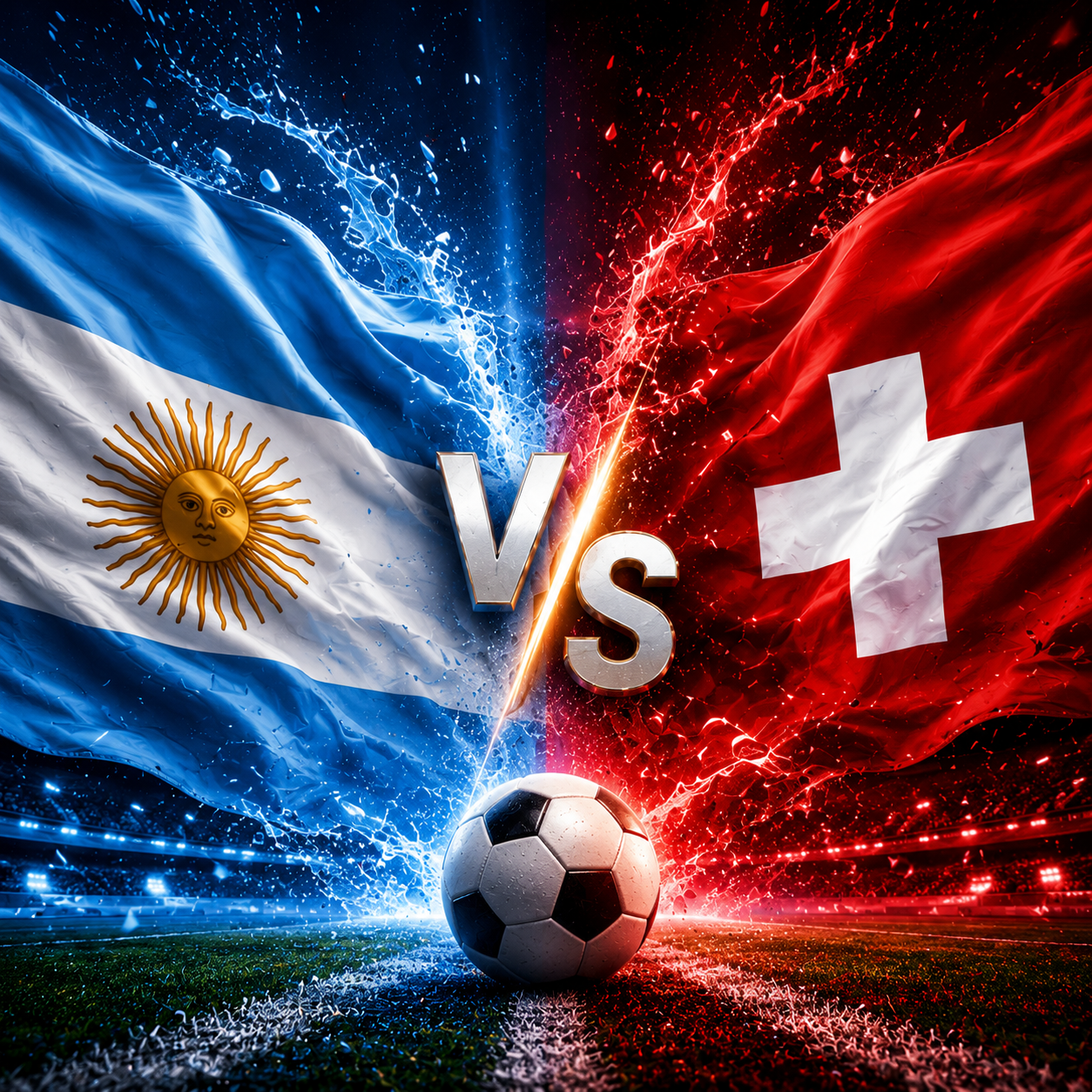 Ver el partido Argentina vs Suiza en tu móvil